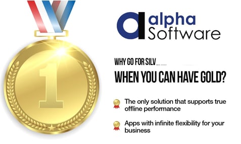 Alpha Software Gold Medal Ad