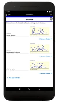 Construction Toolbox Talk App Screenshot 3