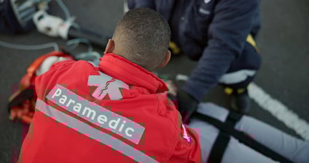 Emergency response EMT worker