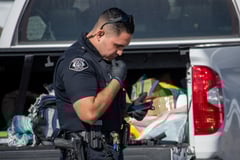 police officer response emergency