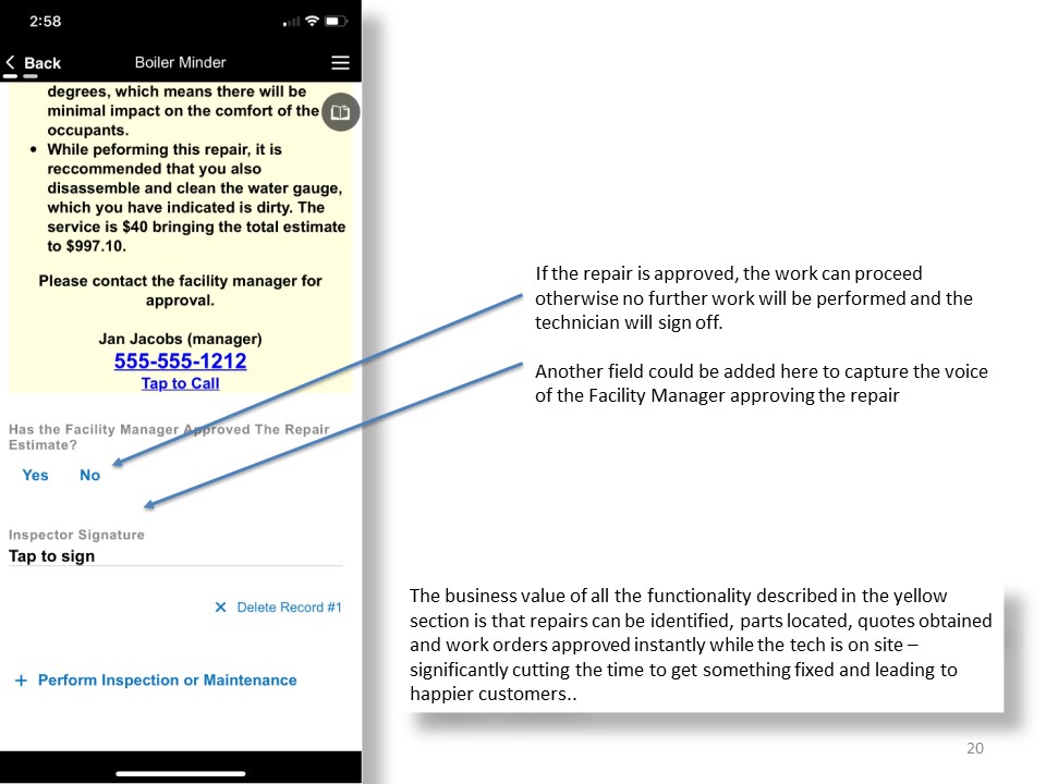 Smart mobile forms