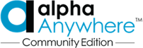 Alpha Anywhere Community Edition