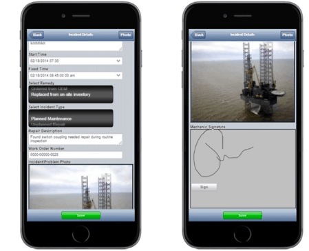 Thomas Guth used Alpha Anywhere to create a mobile maintenance and inspection app, designed for tablets and smartphones that would allow workers on the oil platform to record maintenance and inspection information, and update the database via Wi-Fi. Thomas Guth used Alpha Anywhere to create a mobile maintenance and inspection app, designed for tablets and smartphones that would allow workers on the oil platform to record maintenance and inspection information, and update the database via Wi-Fi.